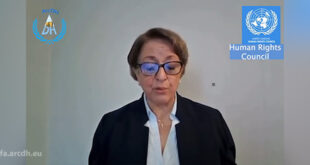 Jale Tabrizi Calls for an End to Discrimination Against Azerbaijanis at UNHRC