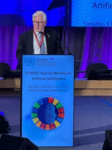 ArcDH Participates in UN ECOSOC Special Meeting in New York on AI and Sustainable Development